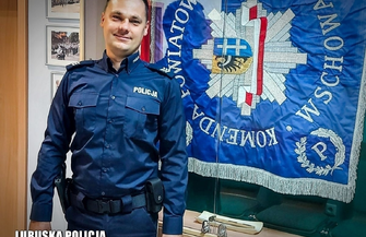 Walka o życie mężczyzny wygrana dzięki policjantowi