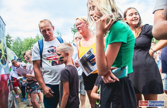 Piknik wojskowy w Sławie.