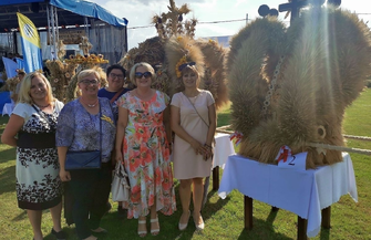 Gmina Szlichtyngowa na dożynkach w Siedlnicy ZDJĘCIA