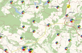 Sąsiad stoi na zakazie Młodzieżspożywa alkohol