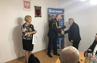 Świadczenia ratownicze dla kolejnych druhów z gminy Szlichtyngowa ZDJĘCIA