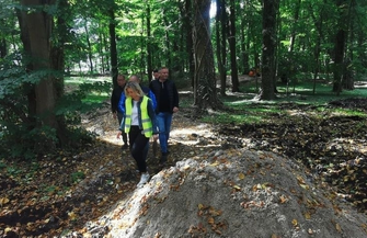 Sława Wizytacja w parku ZDJĘCIA