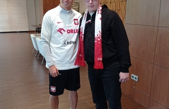 Uczniowie SOSW na meczu reprezentacji Polski ZDJĘCIA