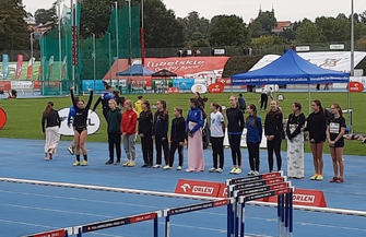 Zawodniczki LLKS Osowa Sieńna Mistrzostwach Polski U16 w Lublinie ZDJĘCIA