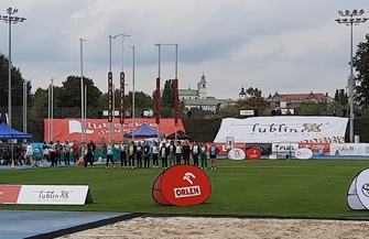 Zawodniczki LLKS Osowa Sieńna Mistrzostwach Polski U16 w Lublinie ZDJĘCIA