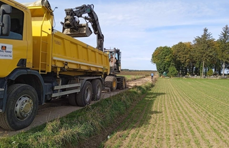 Rozpoczęła się przebudowa drogi w Goli ZDJĘCIA