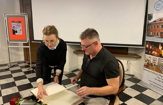 Artur Zygmuntowicz spotkałsięz mieszkańcami Wschowy ZDJĘCIA