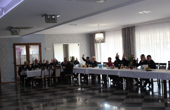 Posiedzenie Zarządu Wojewódzkiego ZOSP RP woj. lubuskiego w gminie Szlichtyngowa