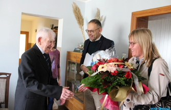 Najstarszy mieszkaniec gminy Wschowa skończył 102 lata