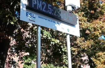 Miernik jakości powietrza w Staszicu ZDJĘCIA