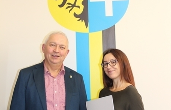 Przyznano nagrodęw konkursie Powiat Wschowski Piękny Dwudziestoletni w obiektywie