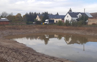 Zakończyły się prace na stawie w Zamysłowie ZDJĘCIA