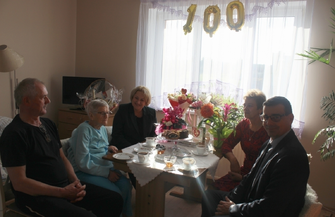 Jubileusz 100-lecia urodzin mieszkanki Gminy Szlichtyngowa