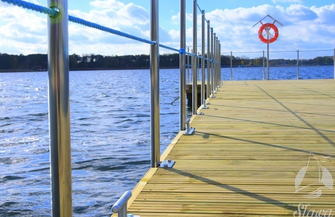 Pomost w Sławie czeka na odbiór ZDJĘCIA