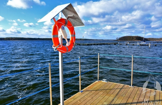 Pomost w Sławie czeka na odbiór ZDJĘCIA