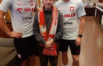 K. Piątek i P. Frankowski spotkali sięz uczniami SOSW ZDJĘCIA