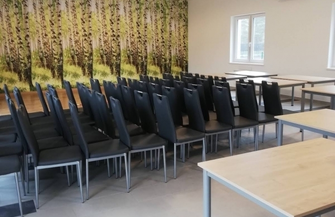 Świetlica w Dryżynie na ukończeniu FOTO