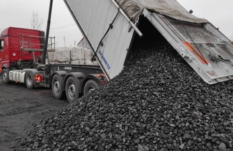 Pierwszy transport węgla w Szlichtyngowej