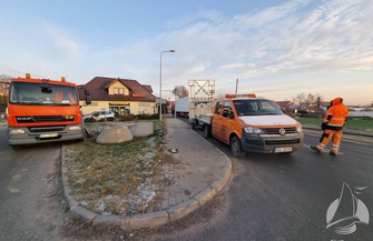 Uwaga Utrudnienia w ruchu na trasie Stare Strącze - Krzepielów FOTO