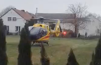 Pożar w Osowej Sieni