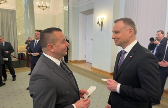 Starosta Wschowski Andrzej Bielawski uczestniczył w spotkaniu wigilijnym