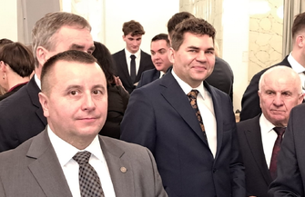 Starosta Wschowski Andrzej Bielawski uczestniczył w spotkaniu wigilijnym