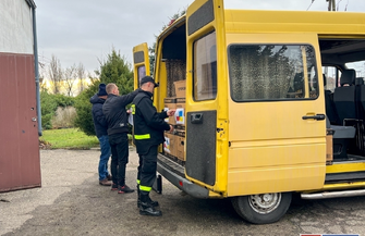 Agregaty od Powiatu Wschowskiego jużu Ukraińców FOTO