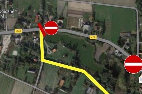 Zdjęcie 1: Uwaga kierowcy: czasowe wyłączenie drogi w Tylewicach i na Przyczynie Górnej!