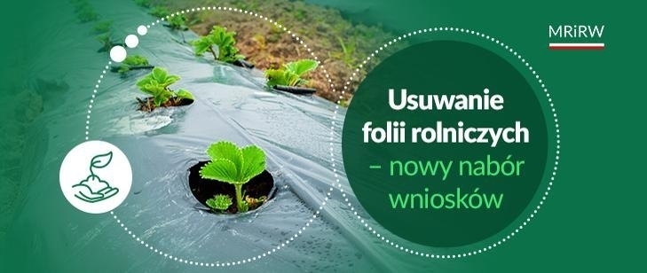 Usuwanie folii rolniczych i innych odpadów pochodzących z działalności rolniczej