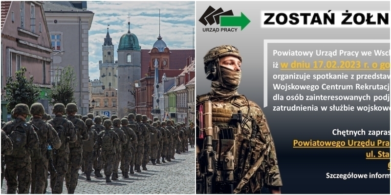 Zostań żołnierzem spotkanie z przedstawicielami Wojskowego Centrum Rekrutacji
