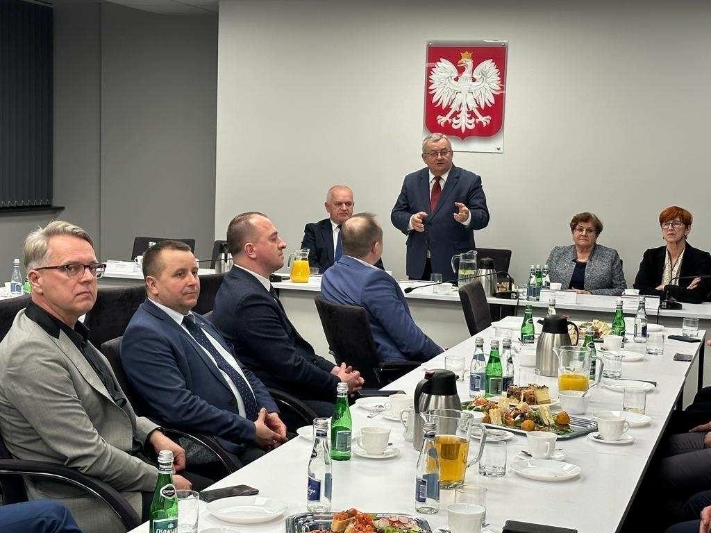 Starosta Wschowski uczestniczył w spotkaniu z Ministrem Infrastruktury