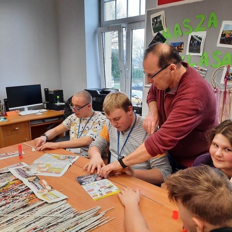 Spotkanie polsko-niemieckie w SOSW wymiana tradycji Świąt Wielkanocnych