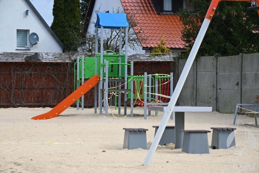 Nowe place zabaw w Sławie FOTO