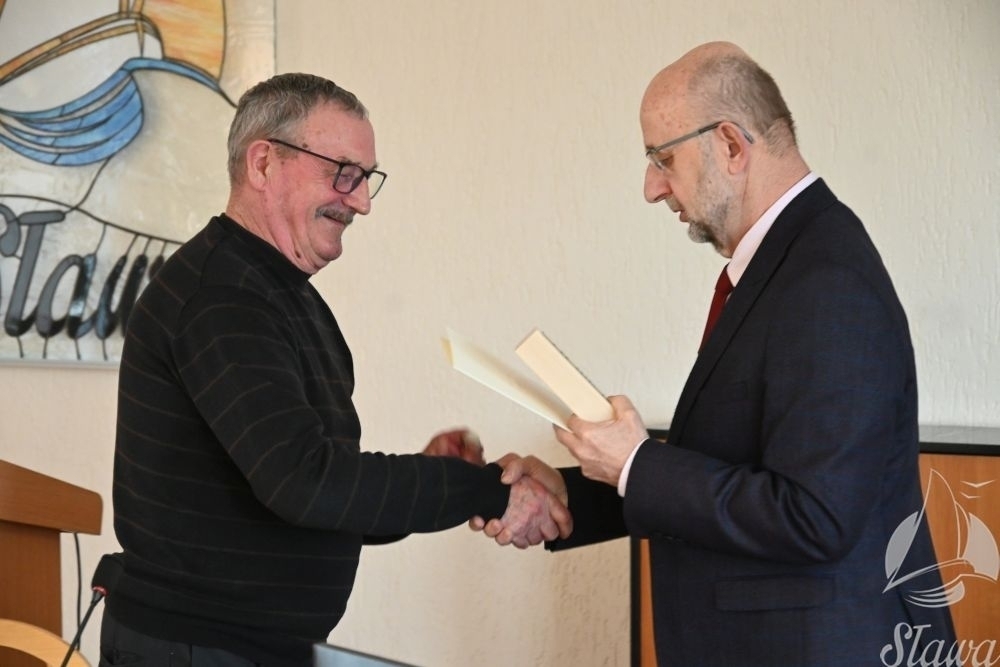 Burmistrz Sławy wyróżnił Sołtysów FOTO