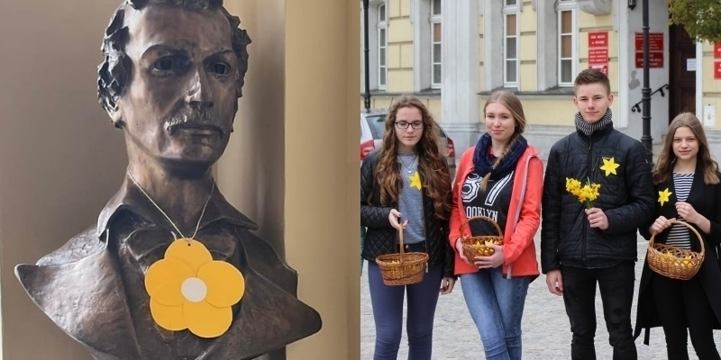 Licealiści z Zana będą rozdawaćpapierowe żonkile