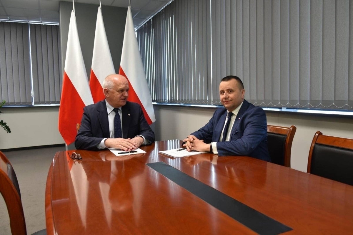Spotkanie Wojewody ze Starostą ws. inwestycji