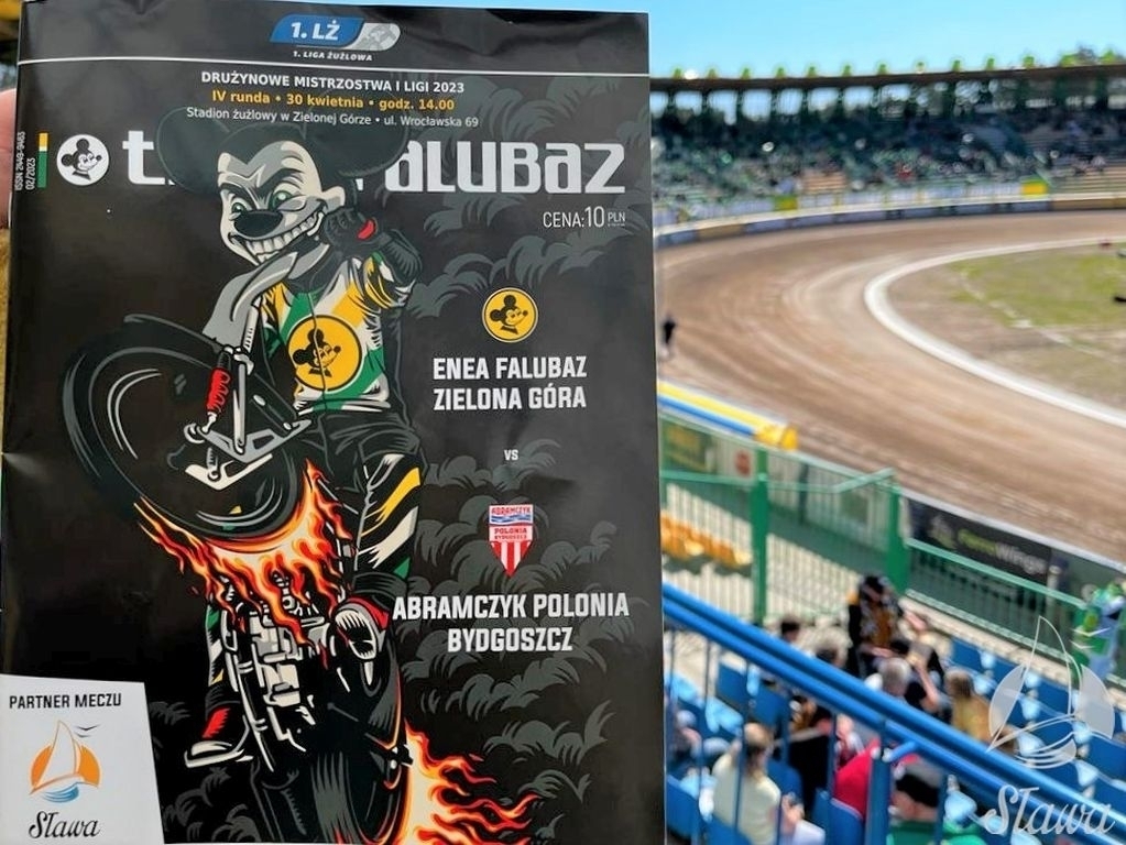 Sławski akcent na meczu Falubazu FOTO