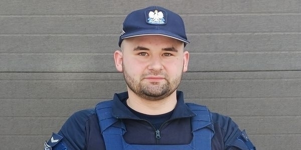 Zawsze w gotowości sierżant Kurpiel zatrzymał poszukiwanego po służbie