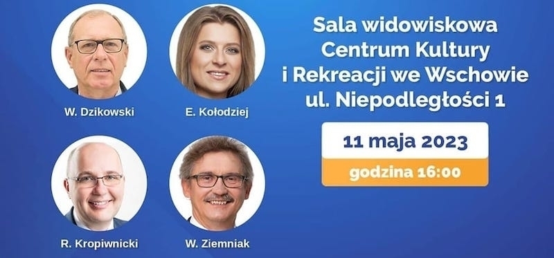 Zdjęcie 1: Wschowa: Otwarte spotkanie dla mieszkańców z politykami Platformy Obywatelskiej (ZAPOWIEDŹ)
