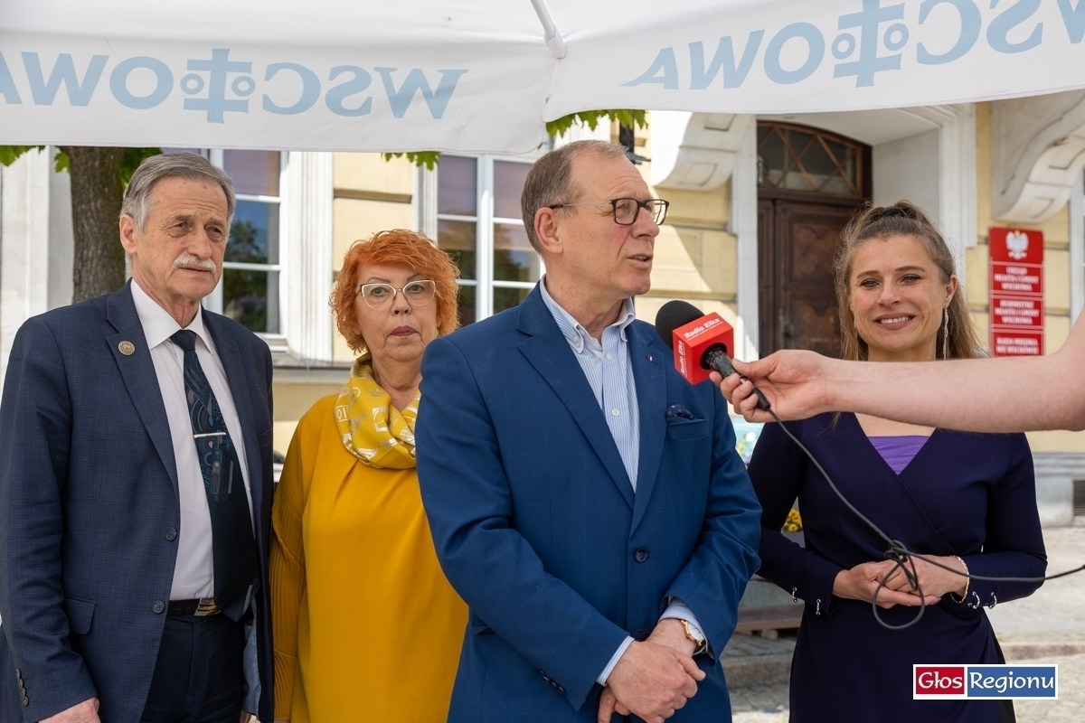 Politycy Platformy Obywatelskiej zapraszająna spotkanie we Wschowie VIDEO