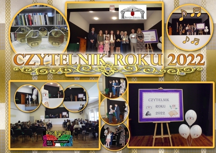 Szlichtyngowa Gala Czytelnik Roku 2022 w Bibliotece Publicznej