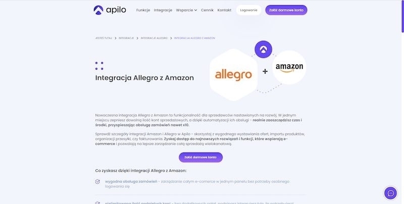 Jak skonfigurować integrację między Allegro a Amazon