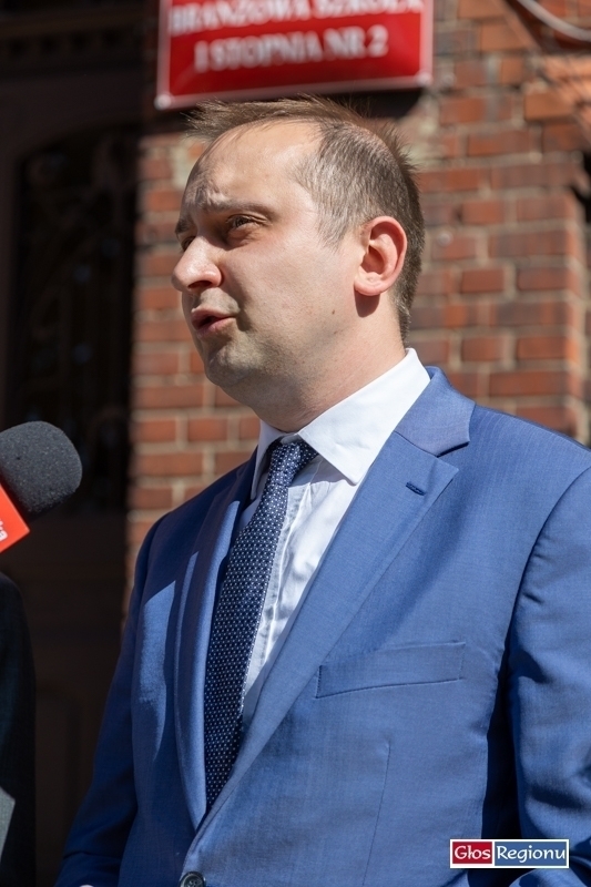 Konferencja z okazji zakończenia inwestycji w I ZS we Wschowie VIDEO