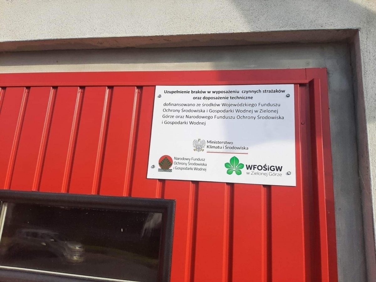 Jednostka OSP Gola otrzymała nowe wyposażenie