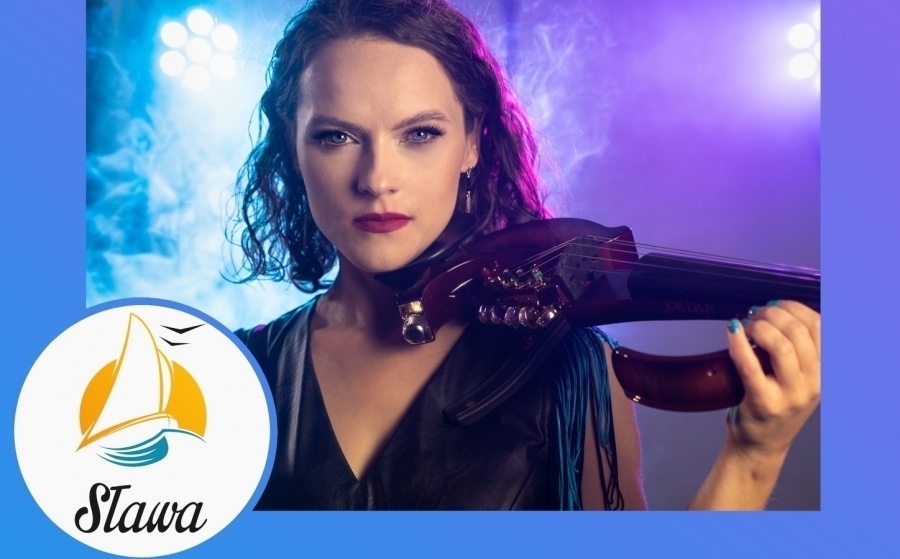 Zdjęcie 1: W Sławie wystąpią skrzypaczka Basia Kawa Music i gitarzysta Błażej Kucman