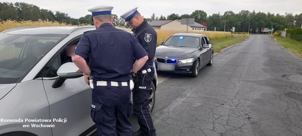 Policjanci rozpoczęli akcję Bezpieczna Powiatowa na wschowskich drogach FOTO