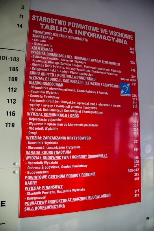 Zmiany w obsłudze klientów Wydziału Komunikacji i Dróg - Starostwo Powiatowe we Wschowie