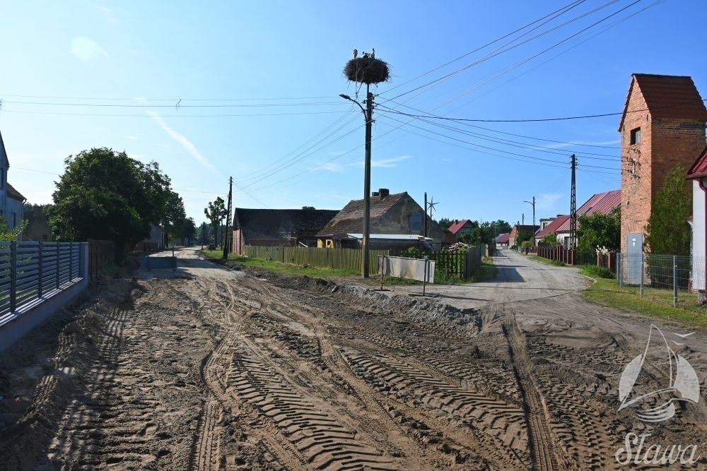 Przebudowa dróg w Bagnie na pełnym gazie - głównie z funduszu Polski Ład