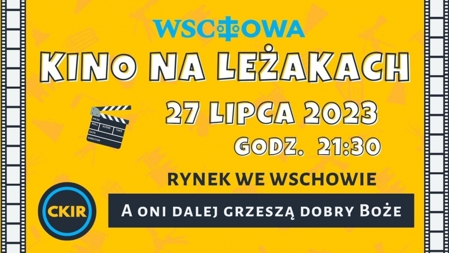 Kino na leżakach pod gwiazdami we Wschowie niecodzienny seans czeka mieszkańców
