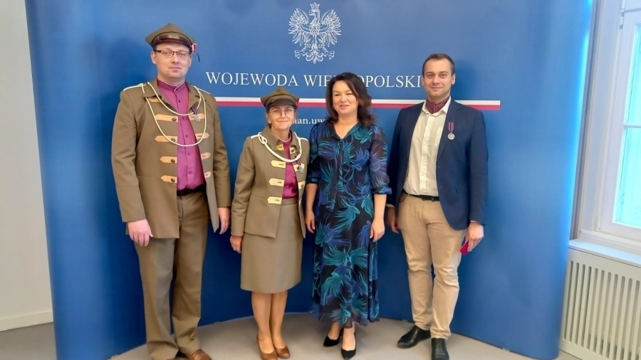 Dyrektor MZW Damian Małecki wyróżniony medalem Pro Patria